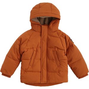 Your Wishes Orion Long Puffer Jassen Jongens - Winterjas - Oranje - Maat 134/140