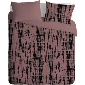 Kayori Sai - Dekbedovertrek - Lits-jumeaux - 240x200/220 cm + 2 kussenslopen 60x70 cm - Mauve