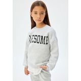 Sweatshirt - Capuchon Kraag - Normale Lengte - Lange Mouw - Kangoeroezak