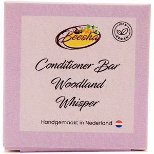 Beesha Conditioner Bar Woodland Whisper | 100% Plasticvrije en Natuurlijke Verzorging | Vegan, Sulfaatvrij en Parabeenvrij | CG Proof