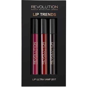 Makeup Revolution Lip Trends - Ultra Vamp Collectie - Lipgloss Set - Halloween