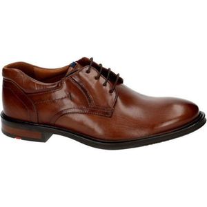 Lloyd -Heren - cognac/caramel - geklede lage schoenen - maat 48