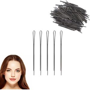 JGS Premium - Bun Haarspelden Zwart - Herbruikbaar - Voorkomen Uitglijden - Draagbaar - Vrouwen Meisjes - Stylen Make-up