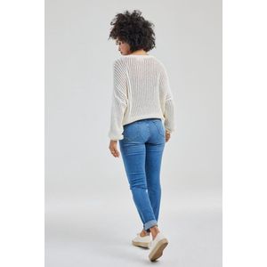 DIDI Dames Denim pants Liv slim fit Mid blue maat 48