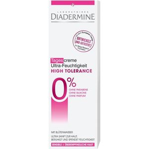 Diadermine dagcreme 0% sans parfum High Tolerance Ultra-Hydraterende Dagcreme