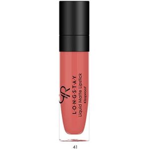 Golden Rose - Longstay Liquid Matte Lipstick 41 - Roze/Rood - Kissproof