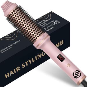 Equivera 3-In-1 Föhnborstel - Elektrische Haarborstel - Verwarmde Stijlborstel - Multifunctioneel