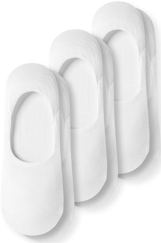 Schiesser - Long Life - Footies - Wit - Heren