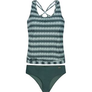 Protest - PRTGOLDY - Tankini Set - Huntergreen - Verstelbare Bandjes - Uitneembare Vulling
