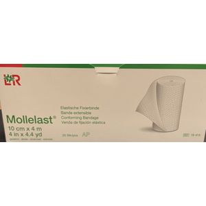 Lohmann & Rauscher - Mollelast - Elastisch Fixatiewindsel - 10 cm x 4 m - 20 stuks per doos