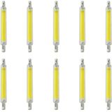 Avide R7s LED Staaflamp - Wit - 118mm - 7W - 4000K - 700lm - 10 stuks