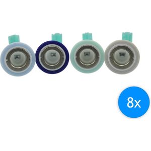 Opzet tandenborstels - Opzetborstels passend op Philips - P-HX-6014 - 8 stuks