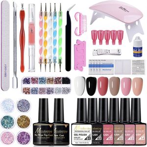 Nagellamp set - Meest compleet - UV lamp met accessoires - LED nagel lamp - Nagellak - Manicure set - Nageldroger - Gelnagels