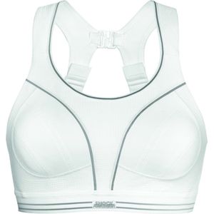 Shock Absorber Run Bra Sportbeha Vrouwen - White Silver