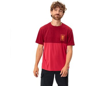 VAUDE - Functioneel Heren T-shirt - Blauw - 100% Gerecycled Polyester