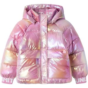 NAME IT NKFMALAN PUFFER JACKET FOIL Meisjes Jas - Maat 128