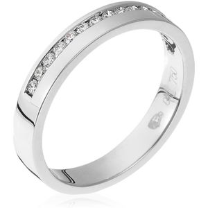 Orphelia RD-3243/56 - Ring - 18 Karaat Witgoud / Diamant 0.26 ct