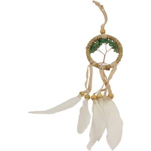 Dromenvanger Tree of Life met Groene Jade Edelstenen