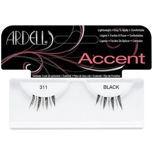 Ardell - Accent Lashes 311 - Black - Natuurlijke Halve Nepwimpers - Zwart