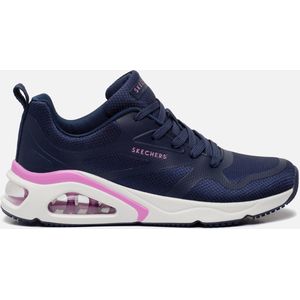 Skechers Tres Air Sneakers blauw Textiel - Dames - Maat 38