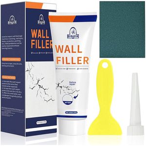 Wandreparatiecrème voor Muren - Effectief Vulmiddel voor Scheuren, Gaten en Vlekken