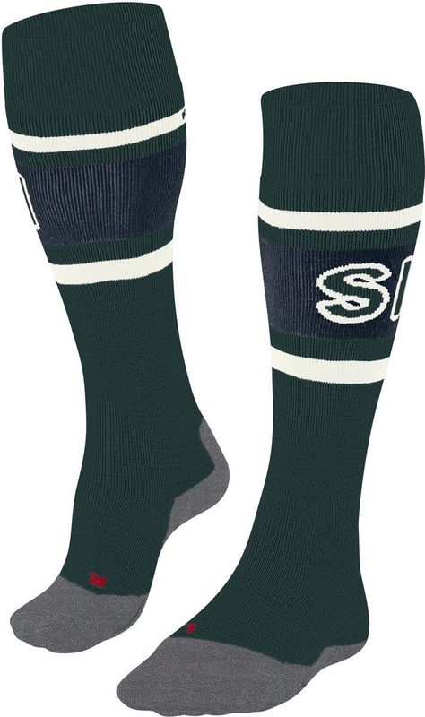 FALKE - SK2 Intermediate Wool - Ski Sokken - Groen Holly 7385 - M