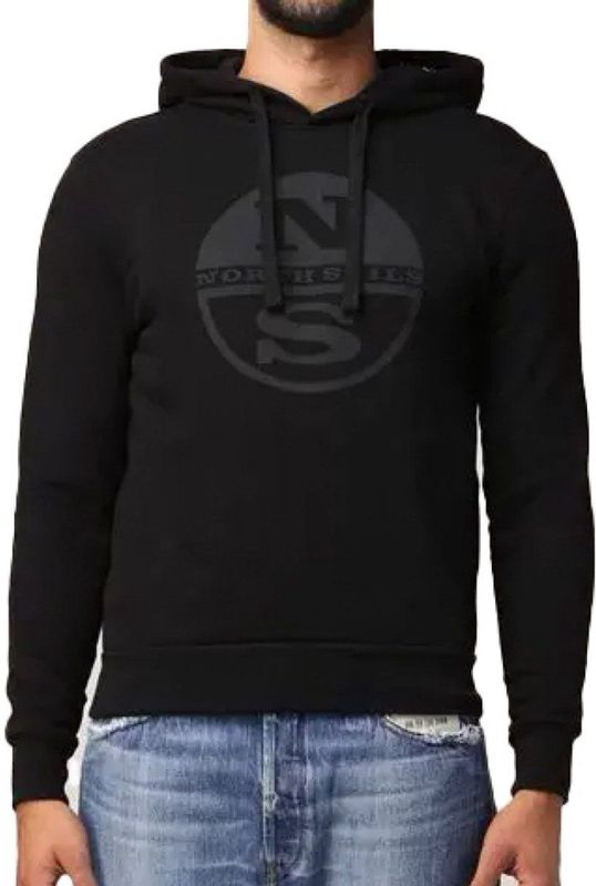 North Sails - HOODED SWEATER - Zwart - Casual