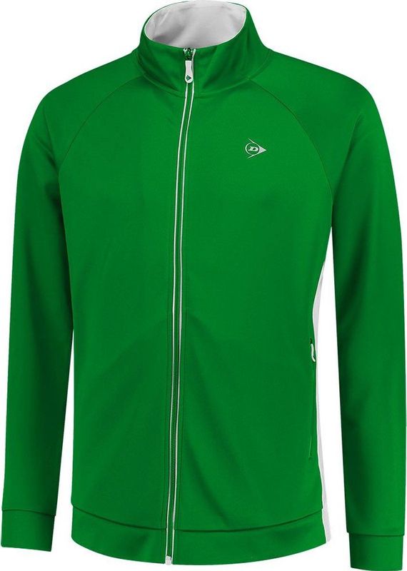 Dunlop - Club Knitted Jacket - Jas - Groen - 100% Polyester