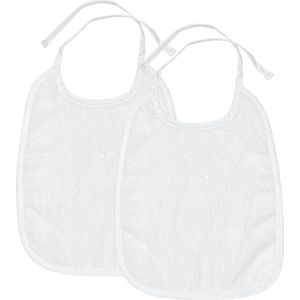 Meyco Baby Uni slab - 2-pack - badstof - white