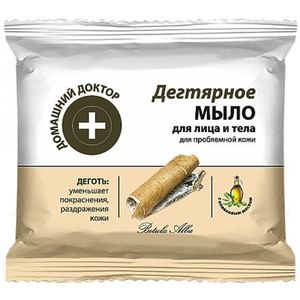 2 stuks Doeltreffende Gezichts- en lichaamszeep - berken teer - gevoelige huid - vette huid - 2x70g