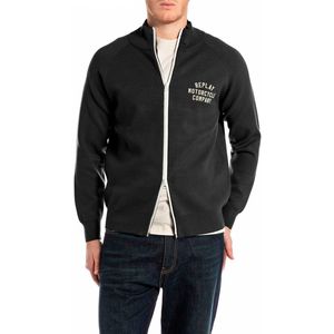 Replay - Uk4880.000.g23896 - Trui - Zwart