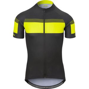 Giro - Chrono Sport - Fietsshirt - Zwart - 100% Gerecycled Polyester, Aansluitend, UPF 20+, 3 Zakken