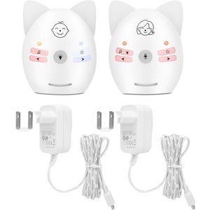 Digital Baby Monitor, Baby Monitor Portable Wireless Two Way Audio Baby Monitor with Night Light for Baby(European Power Supply)