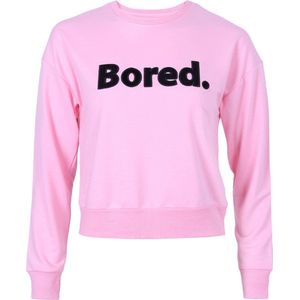 Poederroze Bored sweatshirt
