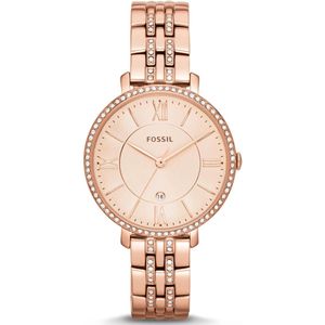 Fossil horloge ES3546 Jacqueline roségoudkleurig