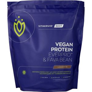 Vitakruid Vegan Protein EverPro & Fava IJskoffie - 921 gr