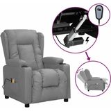 vidaXL-Massagestoel-elektrisch-kunstleer-grijs