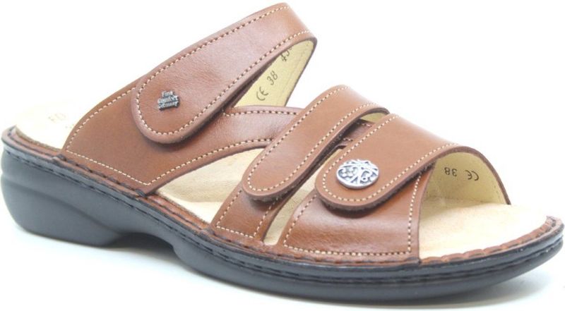 Finn Comfort - Ventura-S - Slipper - Cognac - Wijdte H