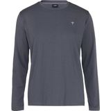 Marc O'Polo - Shirt - Grijs - Lange Mouwen