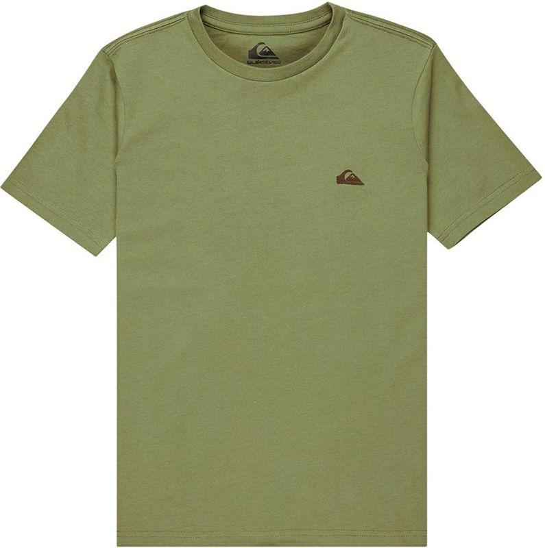 Quiksilver - T-shirt Basic - Loden Green - Korte Mouwen - 100% Katoen