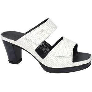 Vital -Dames - wit - slippers & muiltjes - maat 35