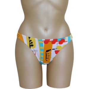 Freya - Casablanca - kleurrijke bikinislip met speelse print - maat S / 36