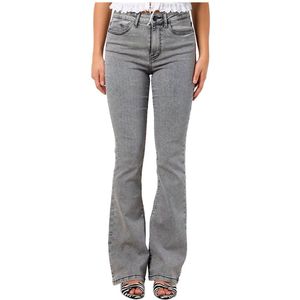 Noisy May Sallie Skinny Vi545lg Hoogzittende Jeans Grijs 30 / 32 Vrouw