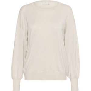 Gebreide Trui - Effen - Knitwear - Ronde Hals - Lange Mouw