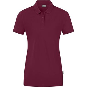 Jako Doubletex Polo Dames - Kastanje