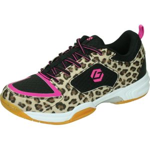 Brabo Tribute Indoor Hockeyschoenen - Black/Pink - Maat 37