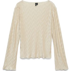 Vero Moda - Vmruby ls top - Beige - Longsleeves