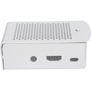 Behuizing Aluminium Metalen Behuizing voor 3 B+ / 3B Moederbord Koeling Beschermende Doos Zilver met Muurbevestigingsset en Accessoirespakket