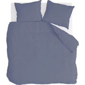 Walra Dekbedovertrek Vintage Cotton - 200x220 - 100% Katoen - Blauw