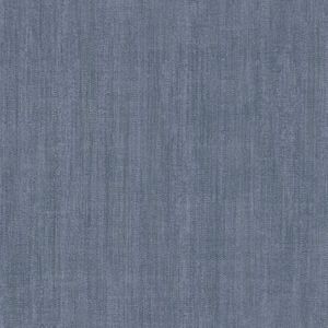 Allure - Vliesbehang - Linnenlook - Behang - Wandbekleding - Blauw/Grijs - 0,53 x 10,05 M.